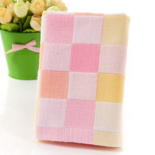 Antimicrobial Cotton Double Gauze Children's Face Towel for Child's Kindergarten
