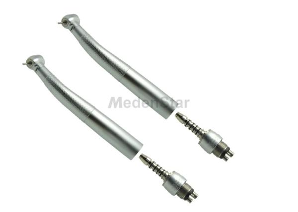 Sirona Fiber Optic Triple Water Spray Stainless Bearing Push Button High Speed Dental Handpiece