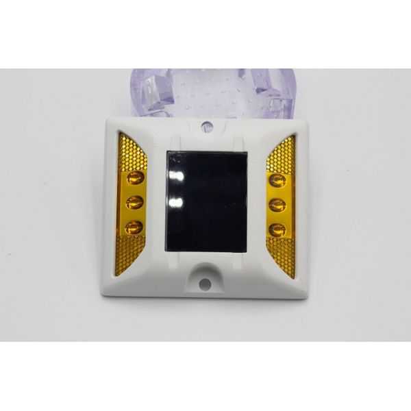 Aluminum Driveway Cats Eye Road Reflector Flashing Diameter 5mm