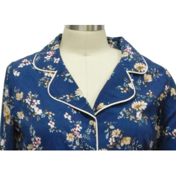 Fashion Printed Womens Matching Loungewear , Comfy Ladies Casual Loungewear