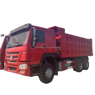 Used Sinotruk Howo 10 Tyres 6X4 40Ton Tipper 371 375HP Long Distance Mine Sand Dump Trucks