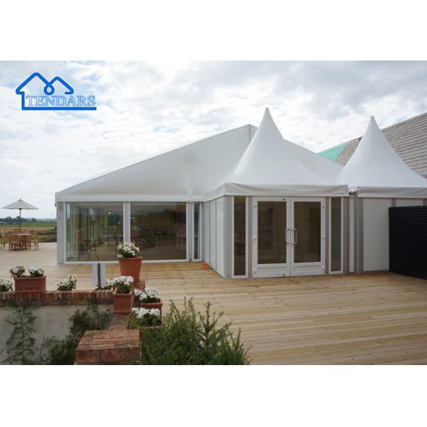 Waterproof PVC Pagoda Marquee Canopy Gazebo Party Tent On For Outdoor Events Event Marquee Tent