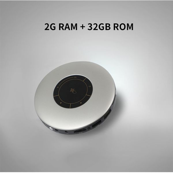 ROM RAM 32GB репроектора 2G СИД 1Promise 3600mAh портативный видео-