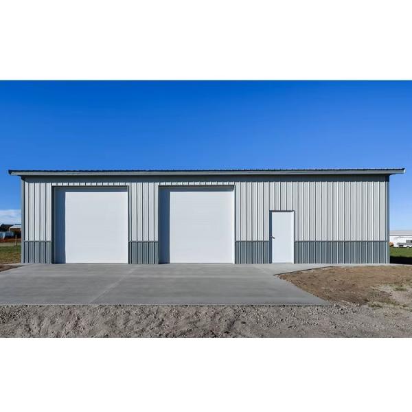 Design industrial Estrutura de aço Armazém de contentores pré-fabricados para supermercado