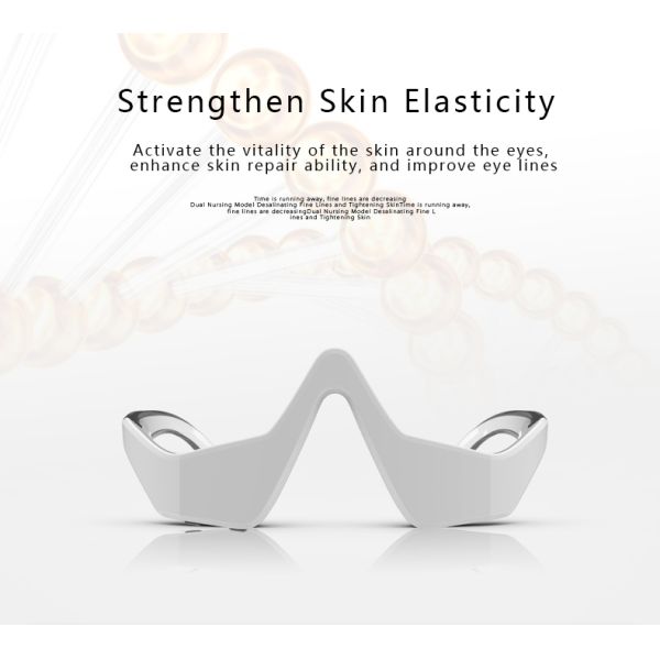 Anti-Puffiness 2024 Micro-current Ems Eye Massager For Eye Wrinkle Dark Circle Removal