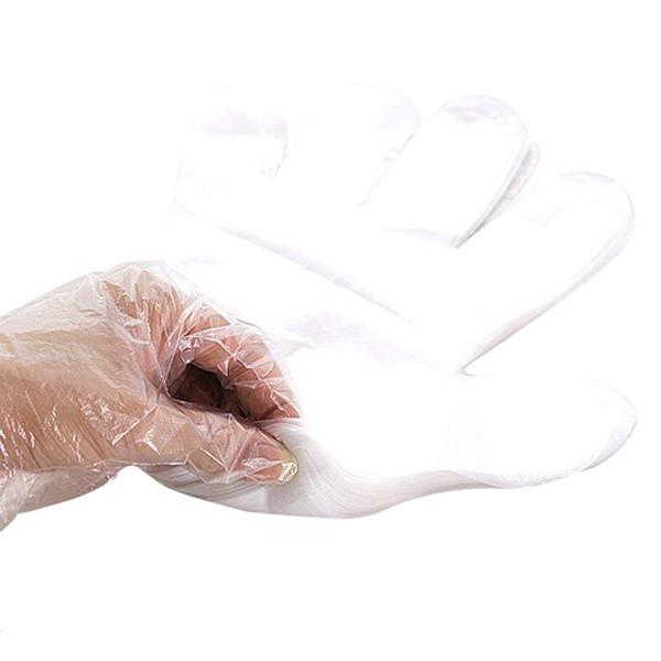 Biodegradable Disposable Plastic Gloves Tensile Resistance Customizable Thickness