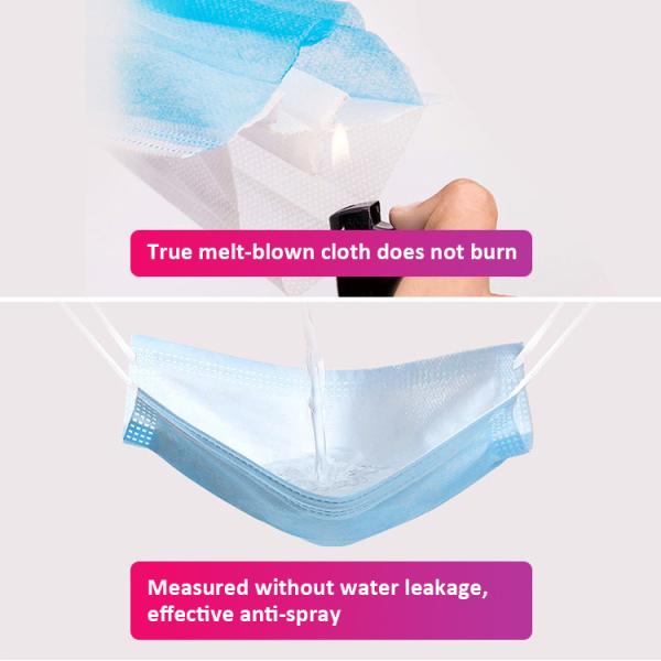 Breathable Child Respirator Mask , Children's Disposable Face Masks