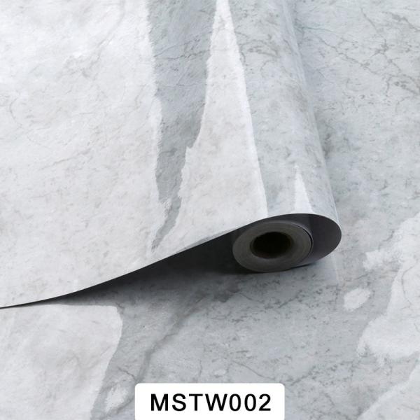 Moisture Proof 3D Wallpapers Modern Water Proof Marble Design for Hotel Bathroom Wall Coating
