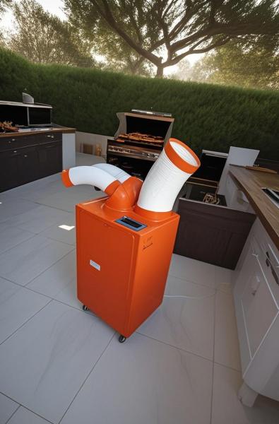 Plug Play Cooler de espacio exterior Países del Golfo Drenaje gratuito sin instalación