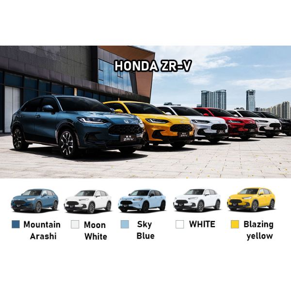 Energy vehicles 2024 2023 Honda ZR-V Gasoline Car SUV zr-v hr-v honda For Adult Maximum Power Ps 100-150Ps Rear Camera Camera