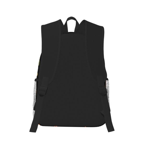 DTG Printed Oem Backpack With Water-Resistant Metallic Fabric for Custom Cheerleading