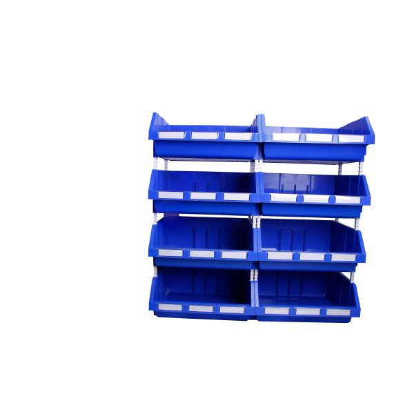 Multi Function Hanging Bins Plastic Storage Bins Custom Logo Industrial Stacking Box