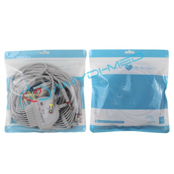 TPU Coated Ekg Ecg Cable Medical Materials For Dongjiang Biocare Nihon Kohden