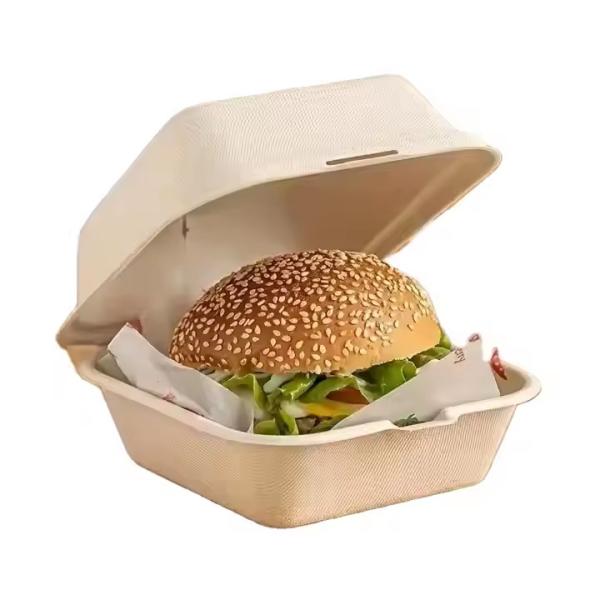 Food Container Customized Biodegradable Corrugated Paper Takeout Box for Sustainable Food Service