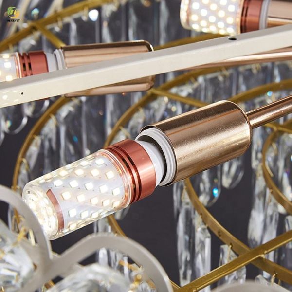 K9 Кристл привело роскошный шкентель круга освещает виллу гостиницы спальни декоративную