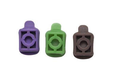 Automobile Silicone Rubber Parts , Wire Harness Accessories Rubber Spare Parts
