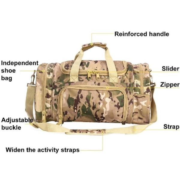 Вещевой мешок водоустойчивого отсека камуфлирования Multi военный