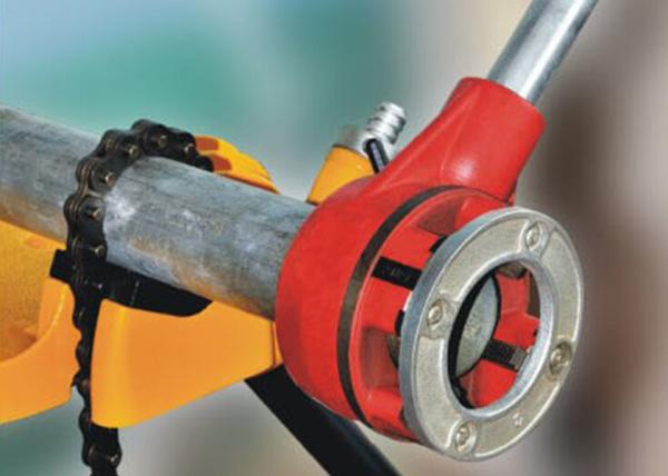 Hongli 12R Portable Manual Electric Pipe Threading Machine with BSPT / NPT Threading Dies