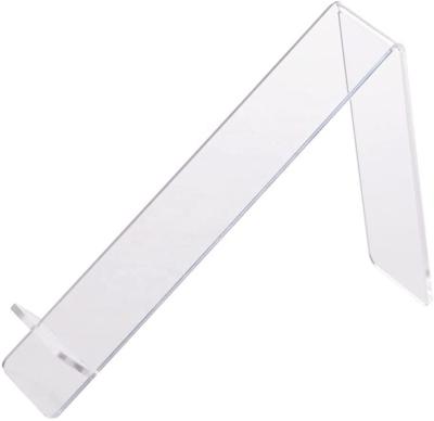 Clear Support Shoe Acrylic Stand Props Display Sandals Elastic Lace PMMA Shoe Racks For Store