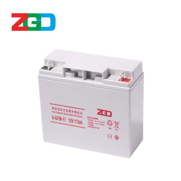 17AH 12V Sealed UPS Battery , UPS Rechargeable Lead Acid Battery