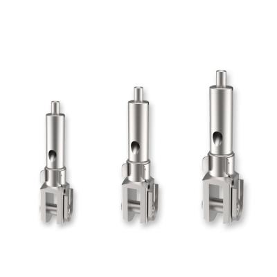 Adjustable Cable Grippers Suspension Lights Nickel-plated Cable Installation Clamps For Panel Lights