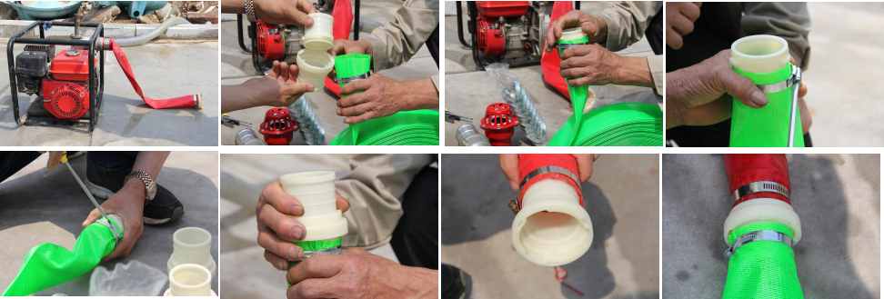 PVC reinforced hose / PVC lay flat hose pipe, Agriculture Irrigation Hose Supplier PVC Lay Flat Hose