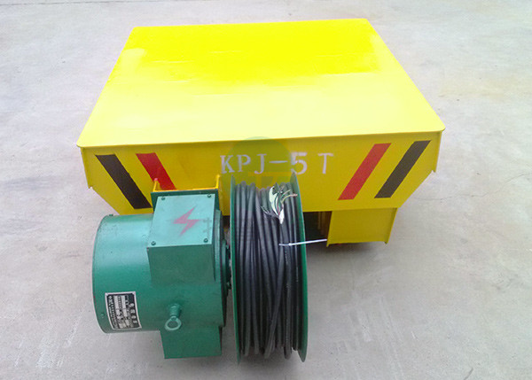 Heavy Duty Cable Drum Power Motorized Transfer Trailers Mold Transport Flat Rail Trolley Transformer Plant