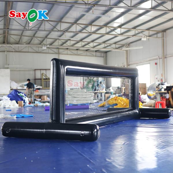 Cour de volley-ball gonflable en Pvc pour les jeux d'eau en plein air