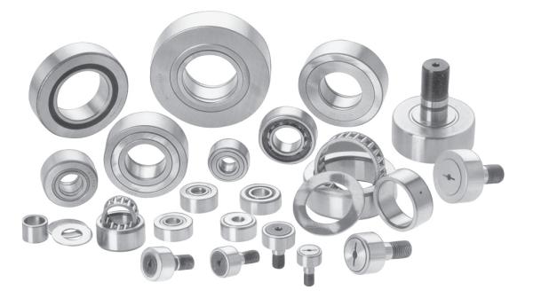 cam followers track roller bearings KR NUTR NAST NUKR PWKR Stud Type, Truck Roller,