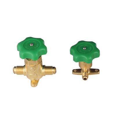 Easy to Install Temperature Resistant Refrigeration Hand Valve For CFC HCFC HFC R22 R410a R134a