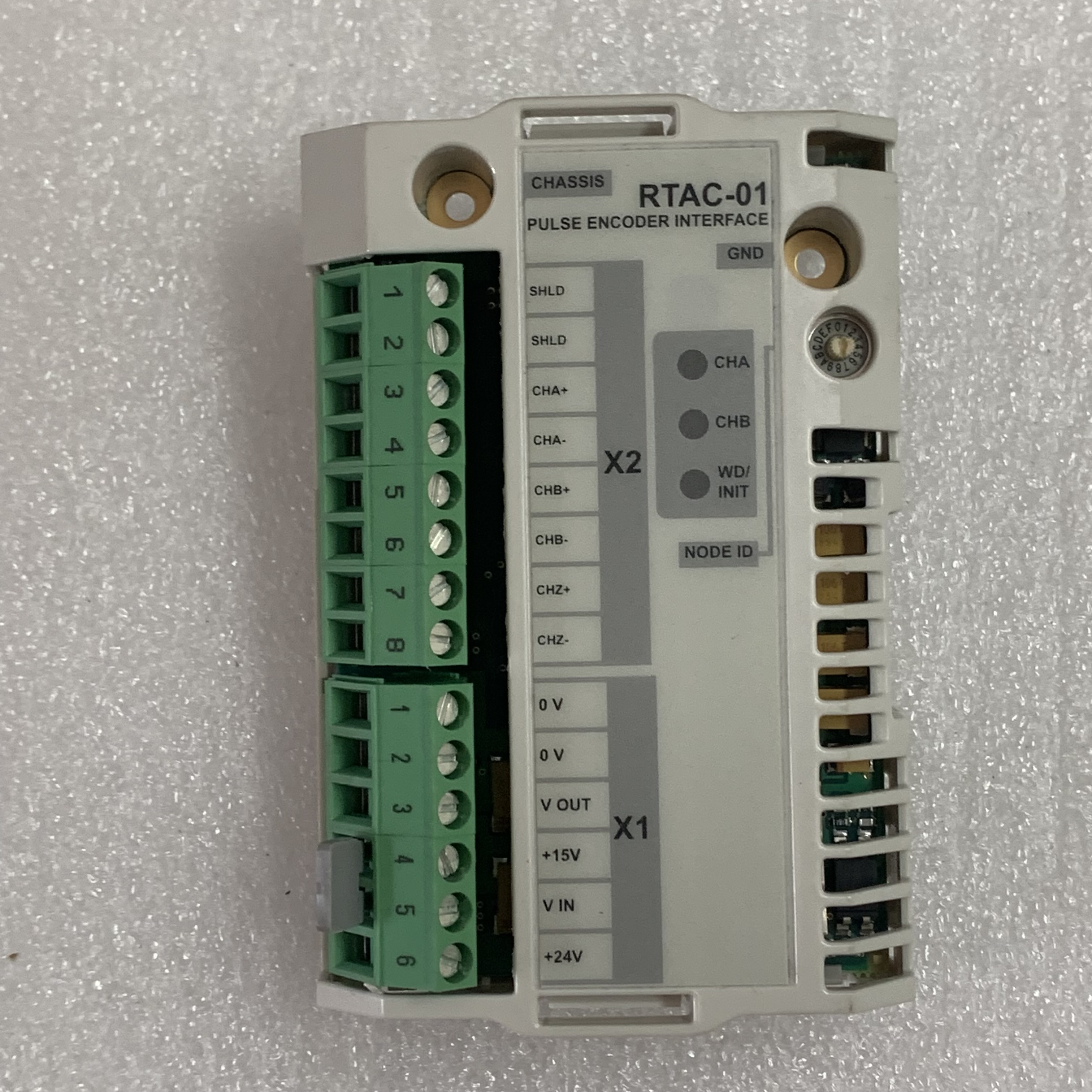 МОДУЛЬ ИНТЕРФЕЙСА ABB RTAC-01 ДЛЯ ДИФФЕРЕНЦИАЛА КОДИРОВЩИКА 15/24VDC ИМПА УЛЬС