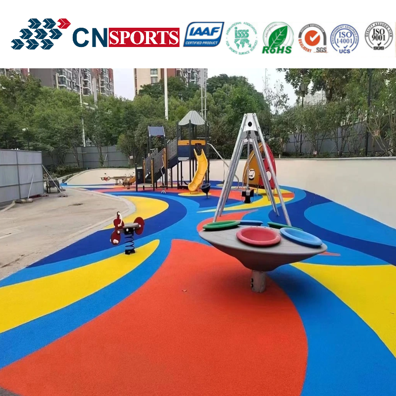 Outdoor Professional EPDM Rubber Flooring For Fitness / Exercise Playground