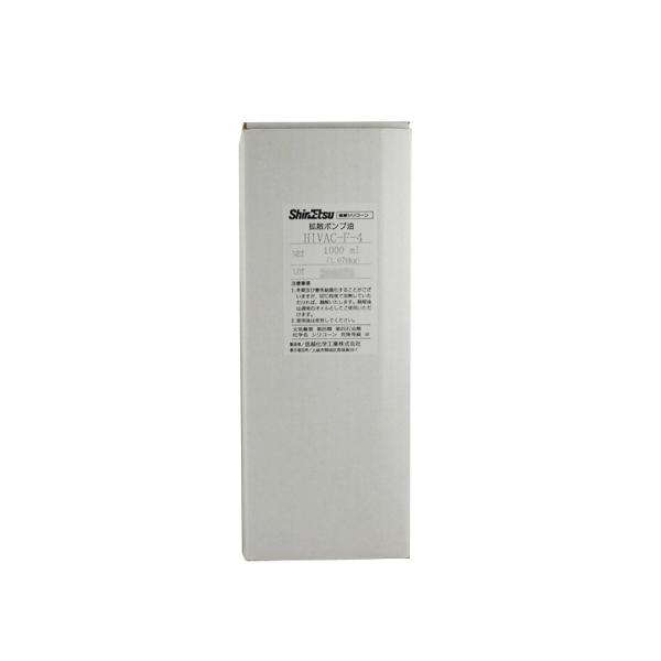 Shin Etsu HIVAC-F4 Reach 10-6 Torr High Vacuum State 1L Vacuum Pump Silicone Oil