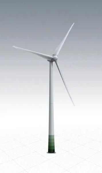12m/S Wind Power Generation Passive Yaw Residential Wind Turbine