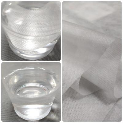 Custom Cold And Hot PVA Nonwoven Embroidery Backing Fabric Water Soluble
