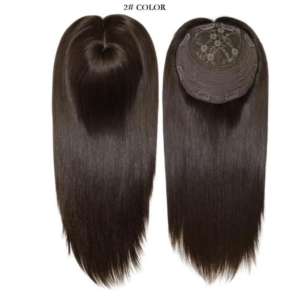 Silk Top Luxury Jewish Hair Wig 100% Mogolian Cuticle Remy Hair Premium Virgin Raw Human Hair Topper for Women