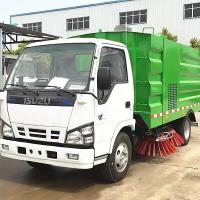 ISUZU 6cbm camion de balayage routier, camion monté balayeur routier EURO 5 4x2