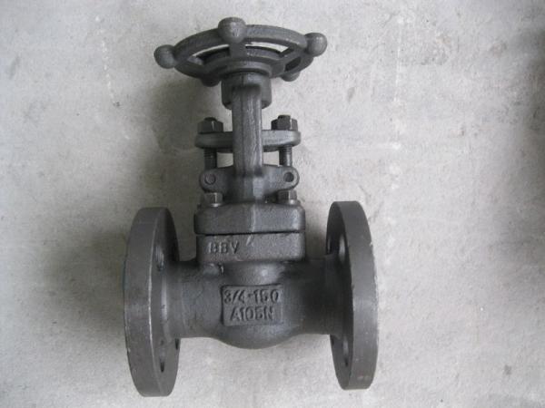 LF2 / A105N Forged Steel Gate Valve Bolted Bonnet Socket - Welding End