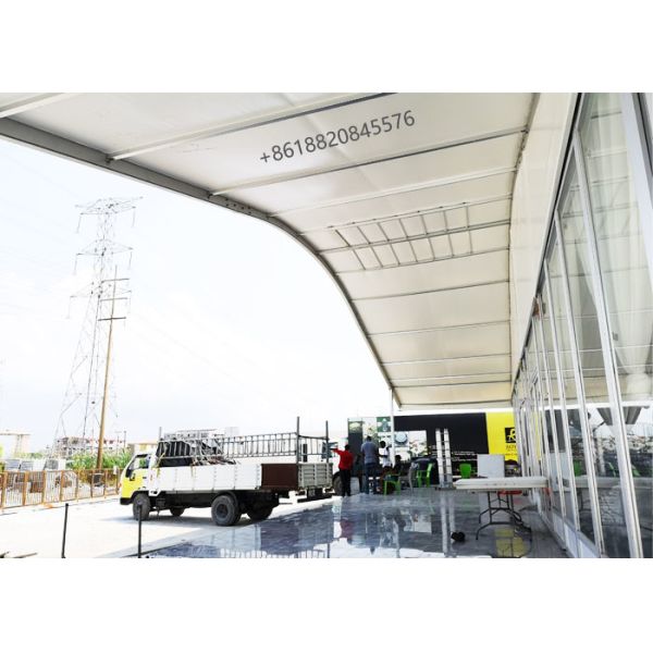 Waterproof Luxury Pleated 40x60 Glass Wedding Event Tents