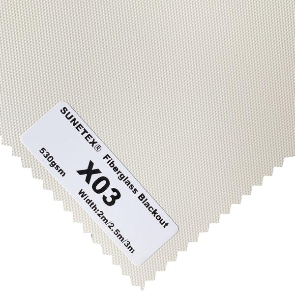 Luxury Blackout Fiberglass Curtain Fabric Roller Shade Shutters Blinds Fabric Polyester PVC