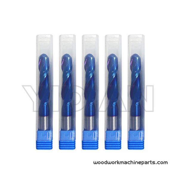 Покрытые шаровые носовые конечные мельницы φ12x70x125 мм Карбидная конечная фрезерная резка Древесина CNC-инструмент