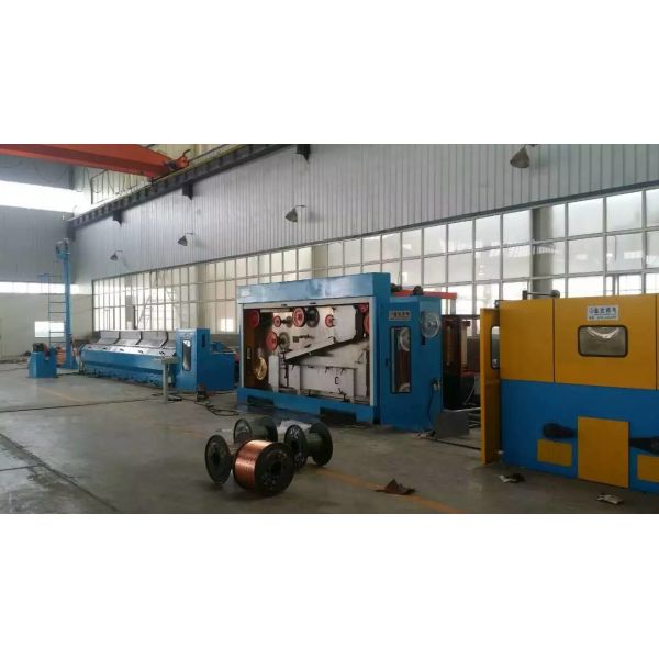 JD-450/ 9D Copper Wire Drawing Machine (Rod Breakdown Machine) For Power Cable Production