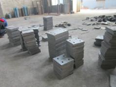 Cement Plant Iron Ni Hard Liners Castings Ni-Cr4-630 HRC56 Hardness
