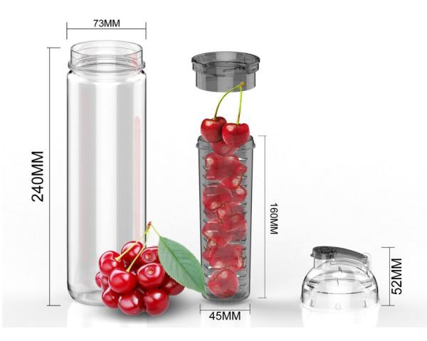 27oz Fruit Bottle/Fruit Infuser Water Bottle BPA Free