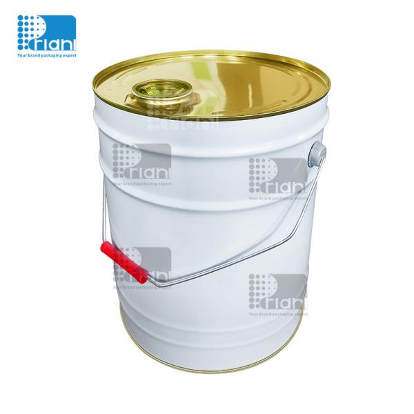 20L de peinture décorative en étain rond pour l' huile comestible / huile de muster