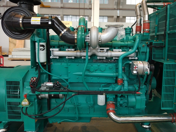 470kw/588kva 50Hz Cummins Diesel Generator With Faraday Alternator , Water Cooled Three Phase