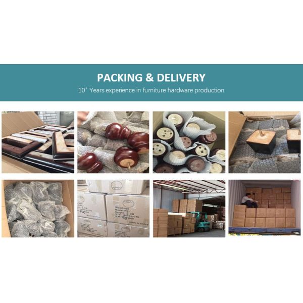 Good square Shape fashion Sofa Leg, Solid Wooden Sofa Leg for furniture