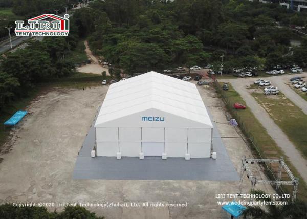 O PVC de Liri revestiu barracas luxuosas do casamento do poliéster para o restaurante ou o evento
