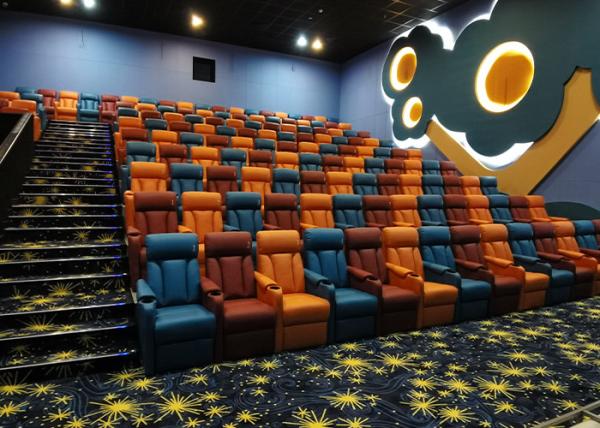 Folding Commercial Theater Seating VIP Auditorium Movie Theater Chair