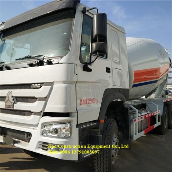 10 тележка 336хп смесителя цемента погрузочно-разгрузочного оборудования 6кс4 10м3 колеса конкретная